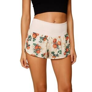 Roxy Endless Summer Peach Floral Board Shorts - Size XL